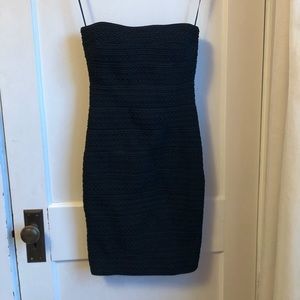 Little Black Strapless Dress